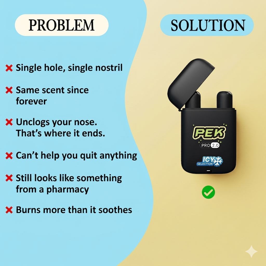 PEK PRO 2.0 - Nasal Stick Inhaler