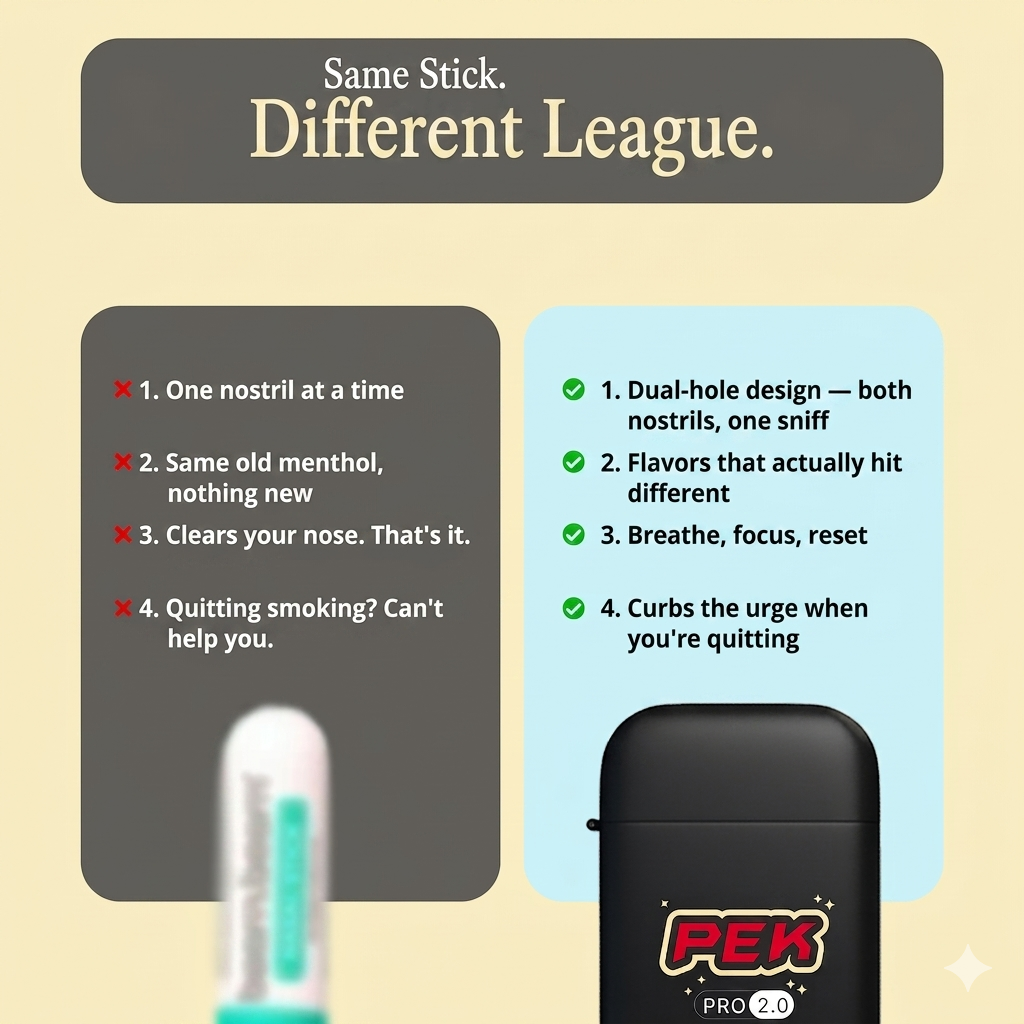 PEK PRO 2.0 - Nasal Stick Inhaler